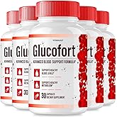 (5 Pack) Glucofort, Max Advanced Blood Support Formula Capsules