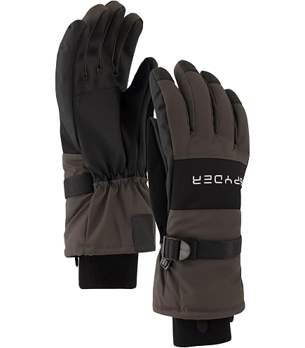 Amazon.com: Spyder Womens Insulated Quilted Snow Mitten, Black, S