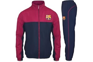 FC Barcelona Official Soccer Gift Boys Jacket & Pants Tracksuit Set