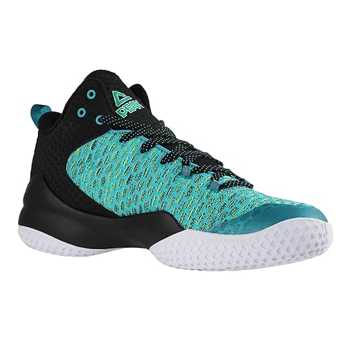 PEAK High Top Mens Basketball Shoes Streetball Master Breathable Non Slip  Outdoor Sneakers Cushioning Workout