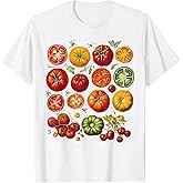 Tomato Girl Summer Gardening Farmer Cottagecore Aesthetic T-Shirt