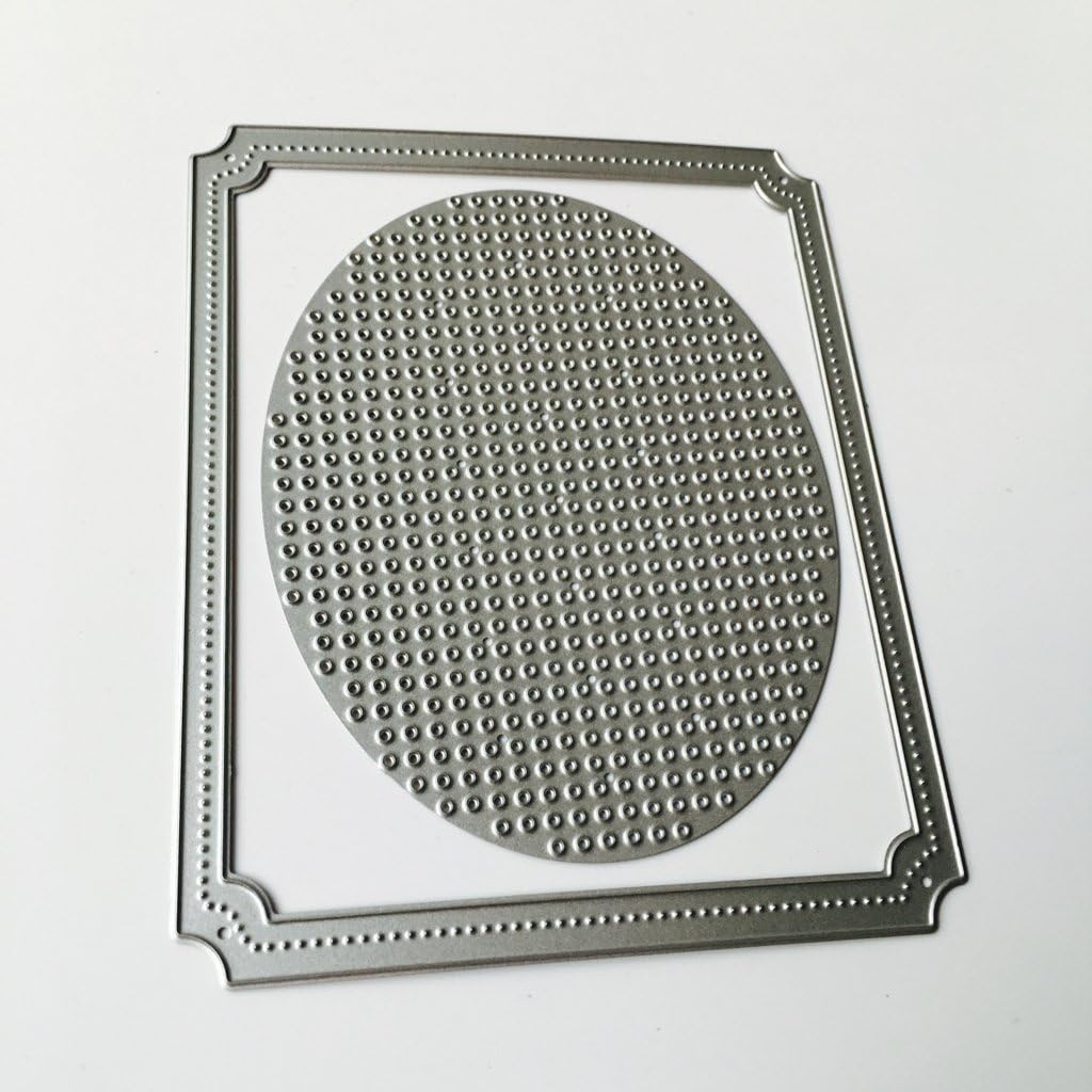 Lovup Cross Stitch Cutting Dies Stencil DIY Embossing Scrapbooking Album Paper Card