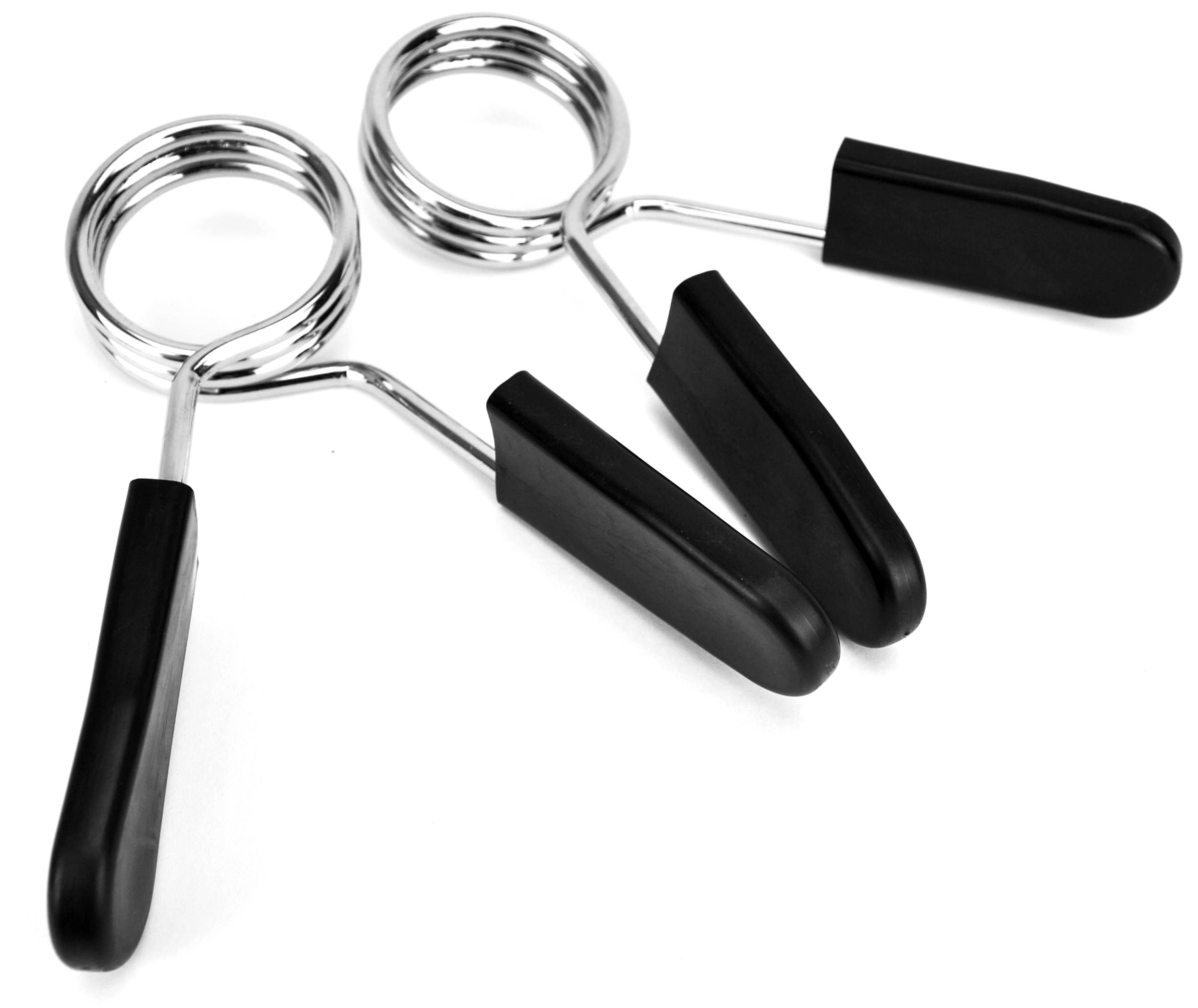 Senshi Japan Olympic Barbell Collars, Secure And Reliable Collar Spring Clips, Easy To Use And Convenient, Olympic Size Weight Liftings Bars.