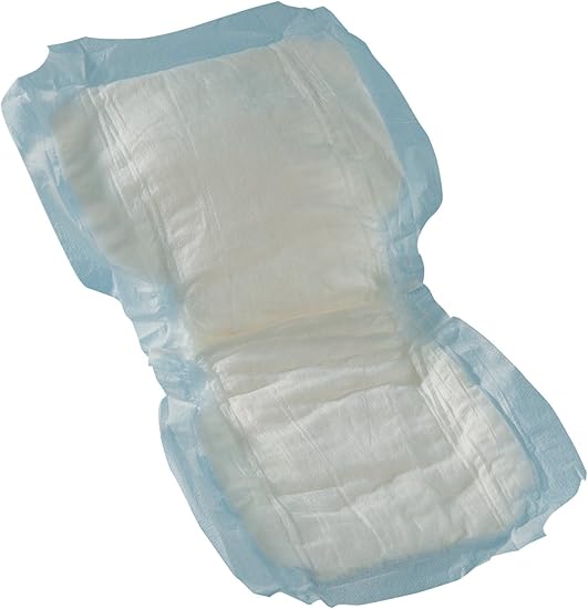 Lille Healthcare Disposable Suprem Light Shaped Pads, Highly Absorbent