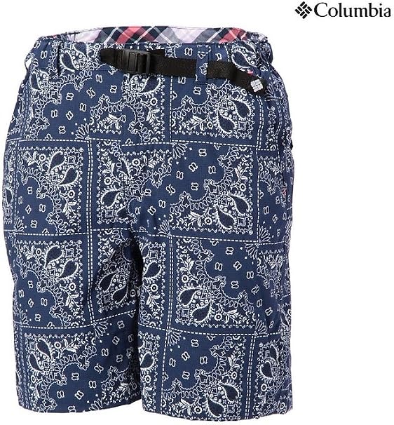 Amazon Columbia コロンビア ハーフパンツ Osage Canyon Women S Short ショートパンツ ショーツ 短パン アウトドア キャンプ レディース Lサイズ 425 Columbia Navy Pattern Pl5796 L 425 アウトドア ショート ハーフパンツ 通販