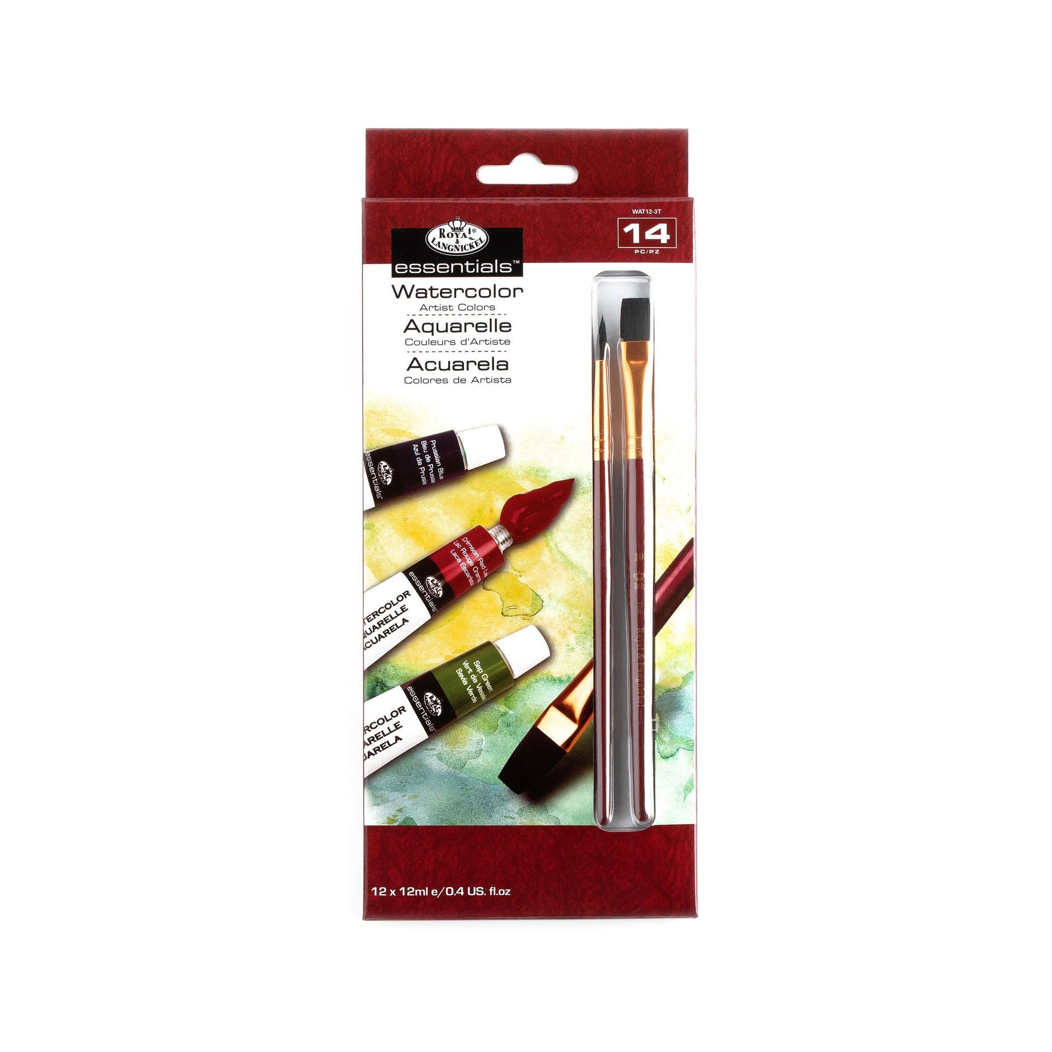 Royal & Langnickel Watercolor Paint, 14 Pieces