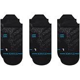 Stance Icon Athletic Performance Tab Socks 3-Pack | For Fitness Running Working Out, All-Day Support, Reflective Logo, Infiknit Heels Toes, Freshtek Moisture Odor Control