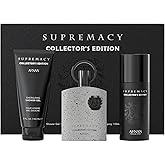 Afnan Supremacy Collector's Edition Luxury Perfume Gift Set for Men – Eau De Parfum (3.4 Oz), Deodorant (5.0 Oz), Shower Gel (5.0 Oz)
