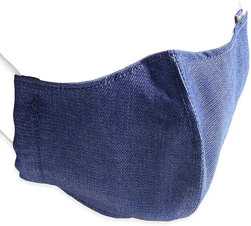 quintetto クインテット 日本製 デニムマスク 布マスク 洗える 抗菌 防臭加工 オシャレ 大人用 小さめ 大きめ 11 msk 301 ブルーデニム 通常サイズ