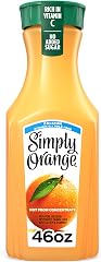 Simply Orange Juice with Calcium Bottle, 46 fl oz