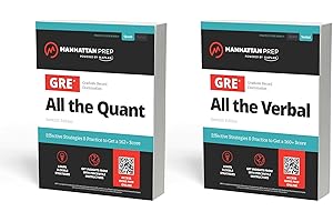 All the GRE: Effective Strategies & Practice from 99th Percentile Instructors (Manhattan Prep GRE Prep)