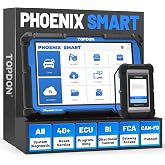 TOPDON Phoenix Smart OBD2 Scanner, Scan Tool for ECU Programming &amp; Coding | Car Bidirectional Diagnostic Tool for 200+ Brands, CAN-FD &amp; DoIP, Topology Mapping &amp; ADAS Compatibility, 2 Years Free Update
