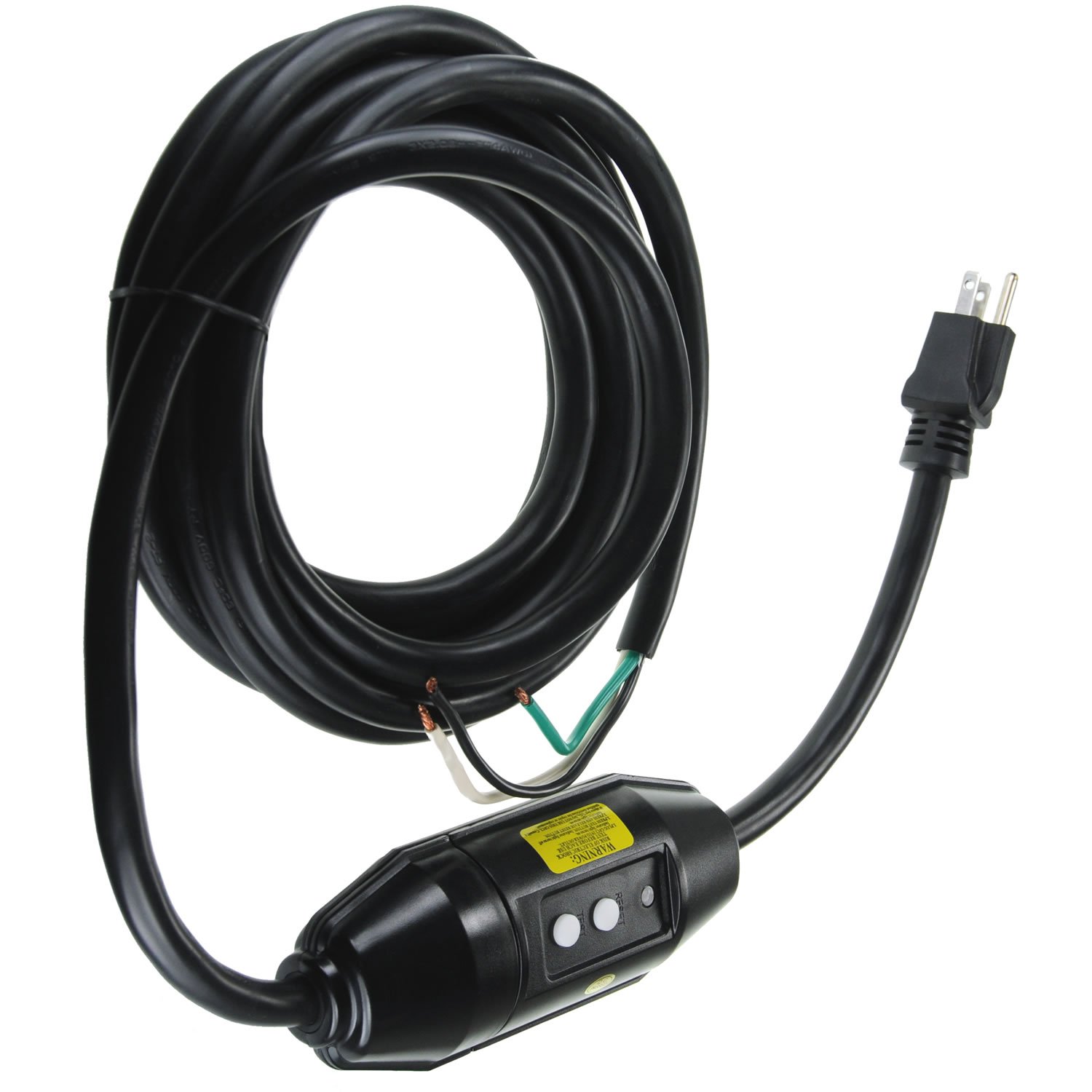 Gfci Cord Replacement For Hot Tub Spa Pool 120v 15a Inline Style