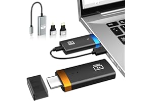 SKYELVES Wireless HDMI Transmitter and Receiver 100FT, 4K Decode 1080P@60Hz HD Output Wireless HDMI Extender, 2.4G&5G Plug&Play Low Latency for Streaming Video/Audio to Monitor from Laptop/PC/TV Box/Projector