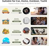 AAOBOSI 50L Car Refrigerator Cooler Box WiFi App Control 12/24V AC DC view 2