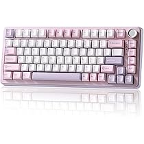 YUNZII B75 PRO Wireless Mechanical Keyboard,75% Layout with Knob