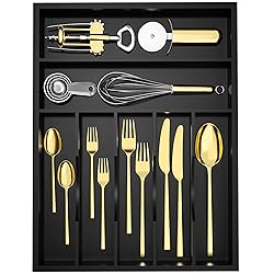 WUSHIZHUHUN Utensil Organizer Silverware Drawer