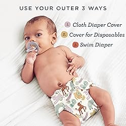 Esembly Cloth Diaper Outer, Swim Diaper, Waterproof
