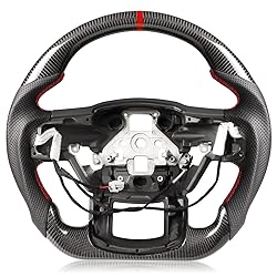 TESFEEL Carbon Fiber Heated Steering Wheel for