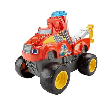 transforming tow truck blaze
