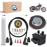53-660 Upgraded Single Fire Programmable Ignition Coil Kit Compatible with Harley-Davidson 1970-1999 Big Twin/ 1971-2003 Sportster(Excluding the 1200S model and all EFI models)