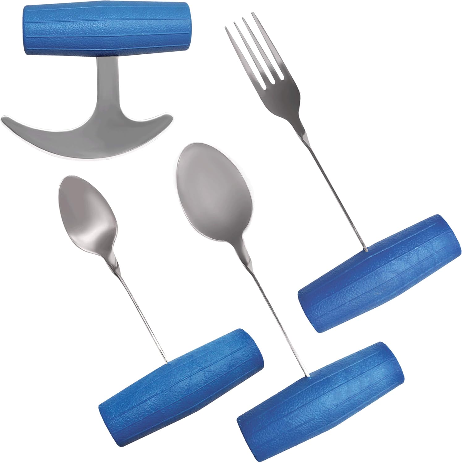 T-Grip Rocker Knife with Plastic Blue Handle: Health & Personal Care