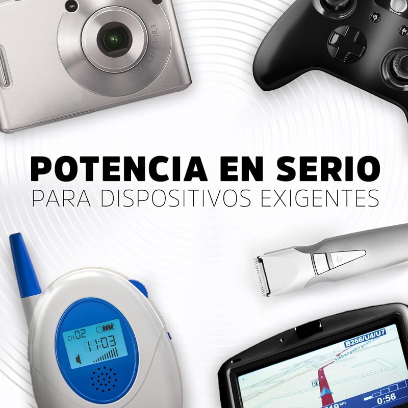 MAX Plus - Pilas AA (Paquete de 10) 1,5V Baterías Alcalinas