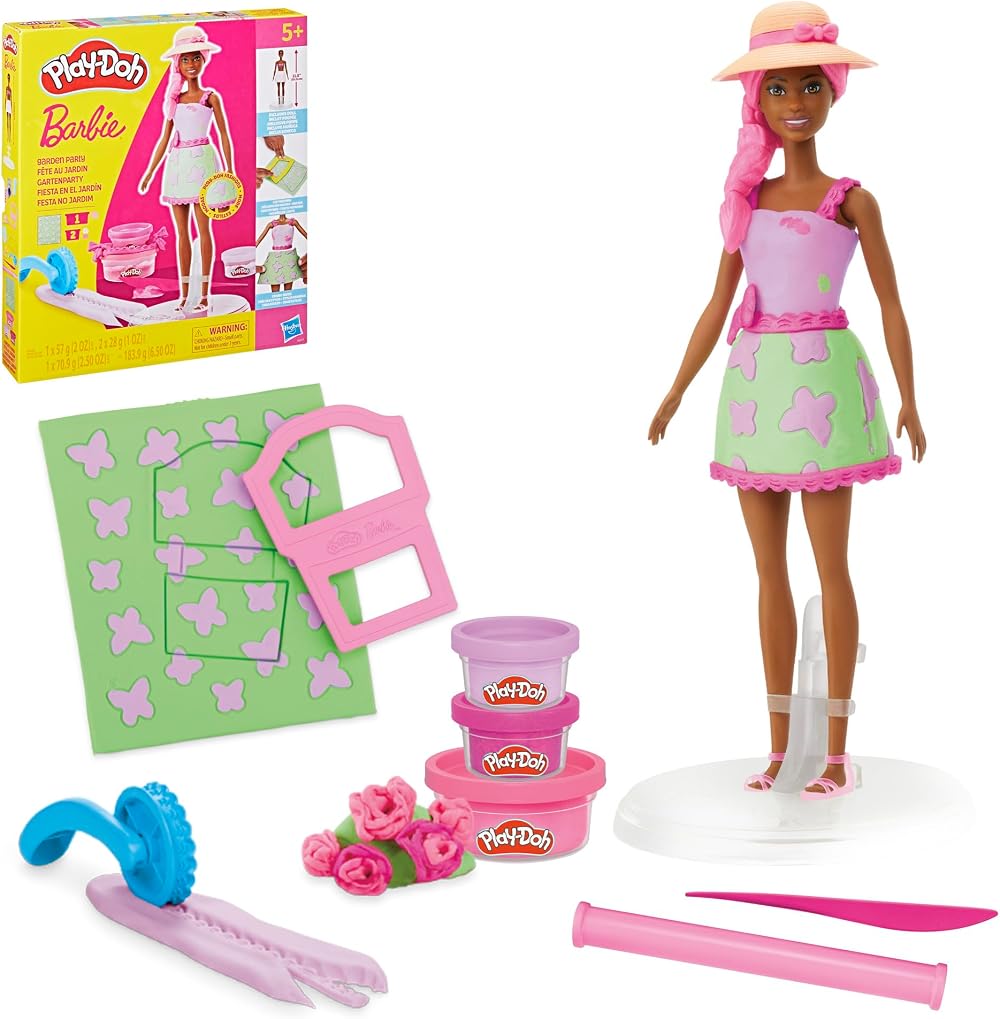 Play-Doh Barbie Garden Party Doll Set