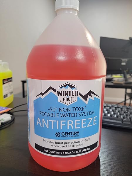 WINTER-PRUF® -50 ANTIFREEZE FOR WINTERIZING NON TOXIC, ALCOHOL...