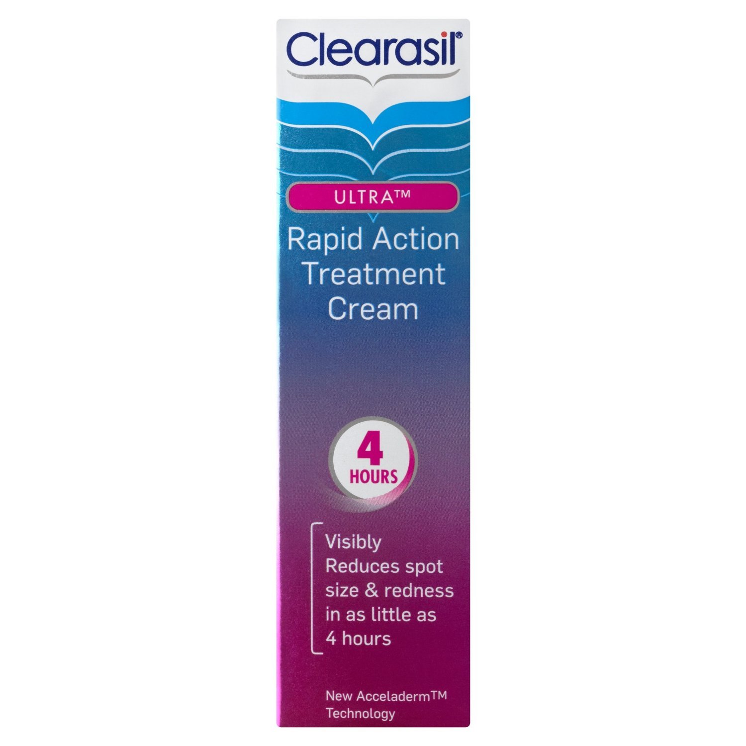 Clearasil Spot Cream Ultra Rapid Action Treatment Cream - Within 4 HOURS - 25ml''