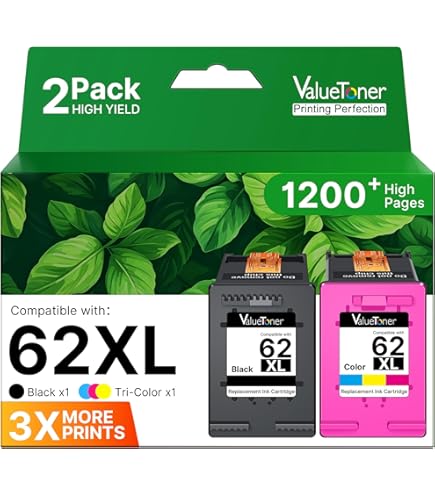 Amazon.com: HP 62XL Tri-Color High-Yield Ink | Works with Envy
