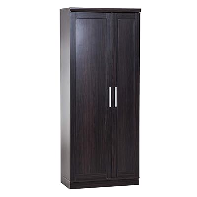 HOMCOM 72" Wood Free Standing Kitchen Pantry Organizer Cabinet