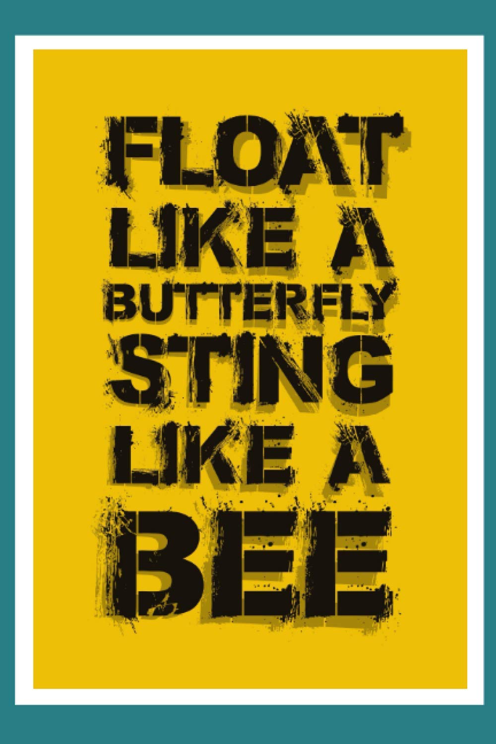 Float Like A Butterfly Sting Like A Bee Beekeeping Log Book Beekeeping Journal Beekeepers Inspection Notebook Track Log Bee Hive Honey Bee Beekeeper Information Bee Farming Tracker James Thomas