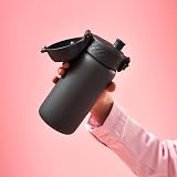Ion8 Lightweight Steel Kids Water Bottle 400ml Grey Leak Proof Dishwasher Safe view 9