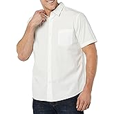 Amazon Essentials Men's Slim-Fit Short-Sleeve Poplin Shirt
