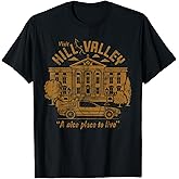 Back to The Future Visit Hill Valley A Nice Place to Live T-Shirt Small