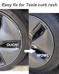 SYOAUTO Midnight Gray Rim Touch Up Paint For Tesla
