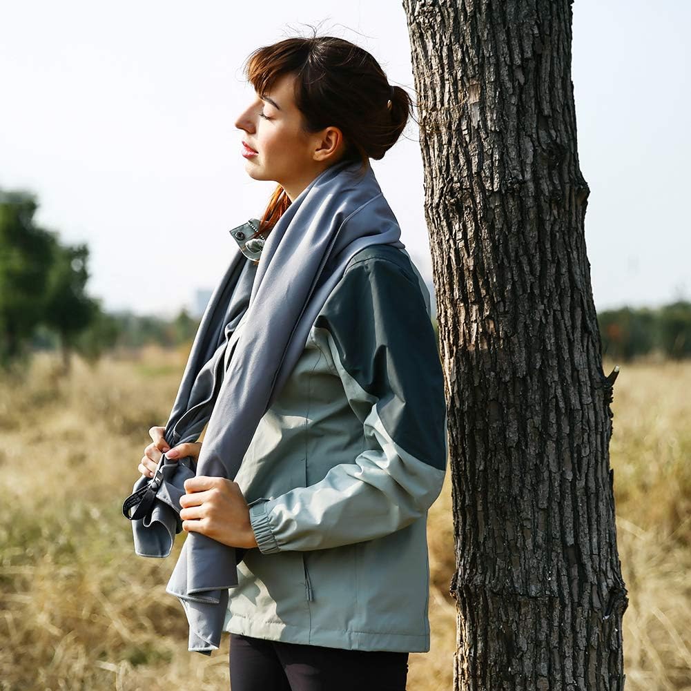 4Monster Camping Towels Super Absorbent, Fast Drying Microfiber Travel Towel, Ultra Soft Compact Gym Towel for Beach Hiking Yoga Travel Sports Backpack : Sports & Outdoors