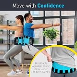 Clever Yellow Premium Back Support Belt Lumbar Brace L view 7