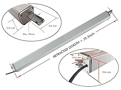 SOViK 12V DC 24 inch Stroke Linear Actuator