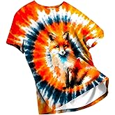 ZSKQJLW Unisex Adult Tie Dye Shirt for Men Women Crewneck Short Sleeve T-Shirt