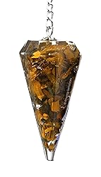 Tiger Eye Orgone Crystal Pendulums for Divination