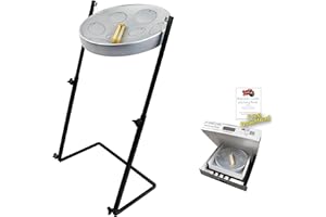 Panyard Jumbie Jam Steel Drum (W1158) Silver