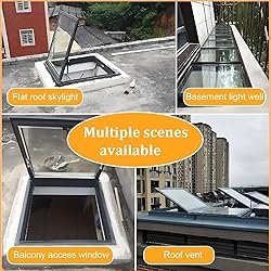 Skylight Roof Window, Sloped Flat Roof Lighting