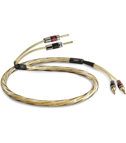 Amazon.com: QED SAXT Pre-Terminated Speaker Cable – 2m Pair