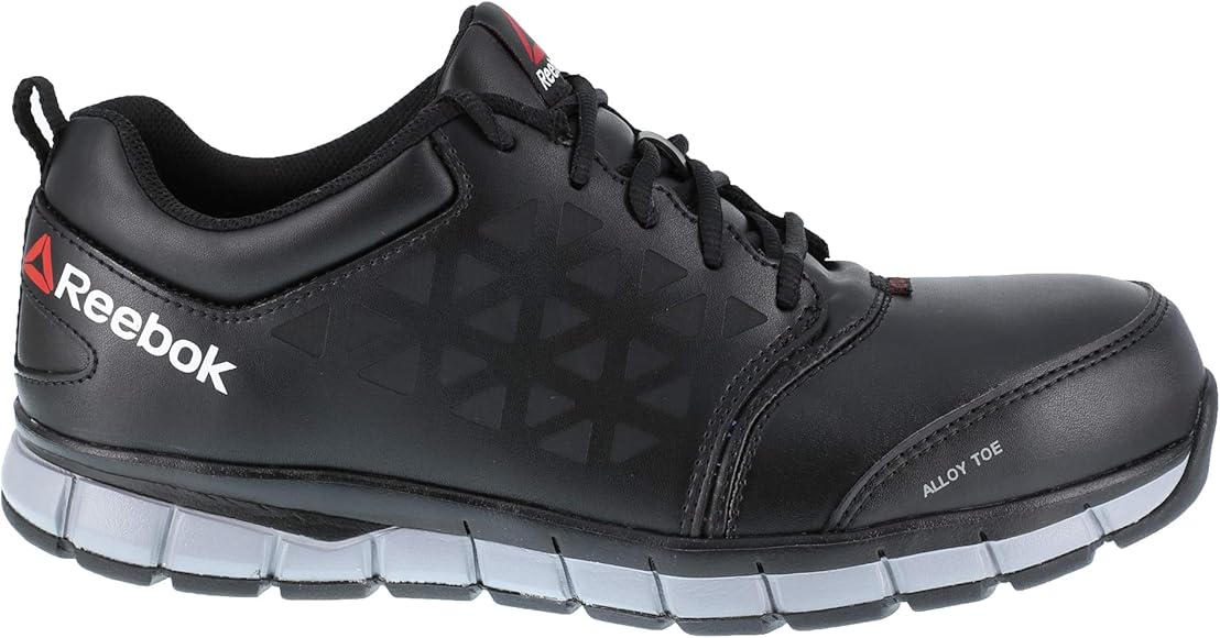 reebok sublite cushion work alloy toe work athletic shoe