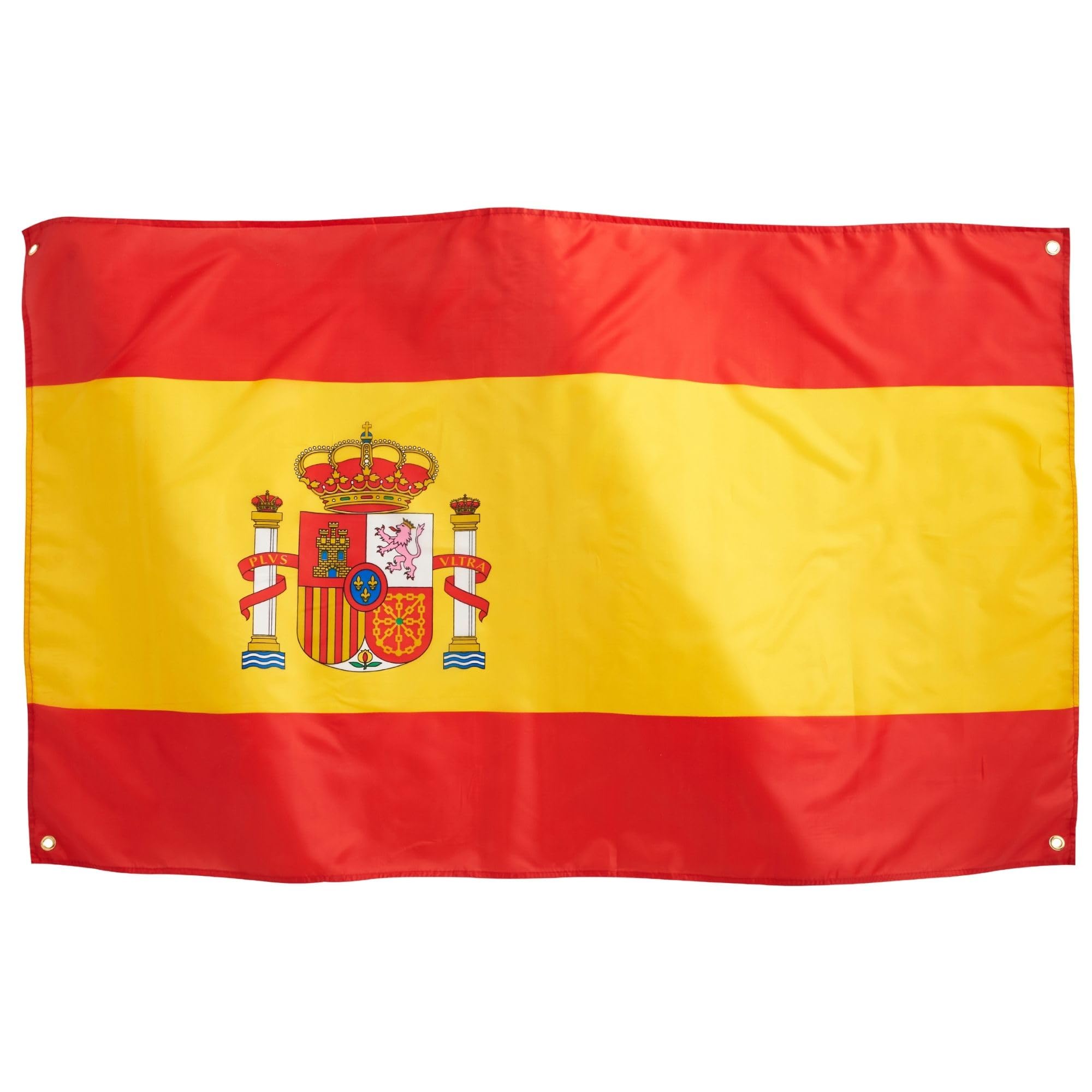 Runesol Spain Flag 3x5, 91x152cm, Español Banner, Constitution Day, 4 Grommets, Brass Eyelet in Every Corner, Premium Flags, Inside, Outside, Vivid Colours, Epiphany — image 1