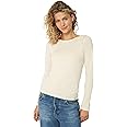 DANISH ENDURANCE Merino Wool Long Sleeve for Women, Thermal Vests for Women, Base Layer Underwear Tops, Winter Thermals