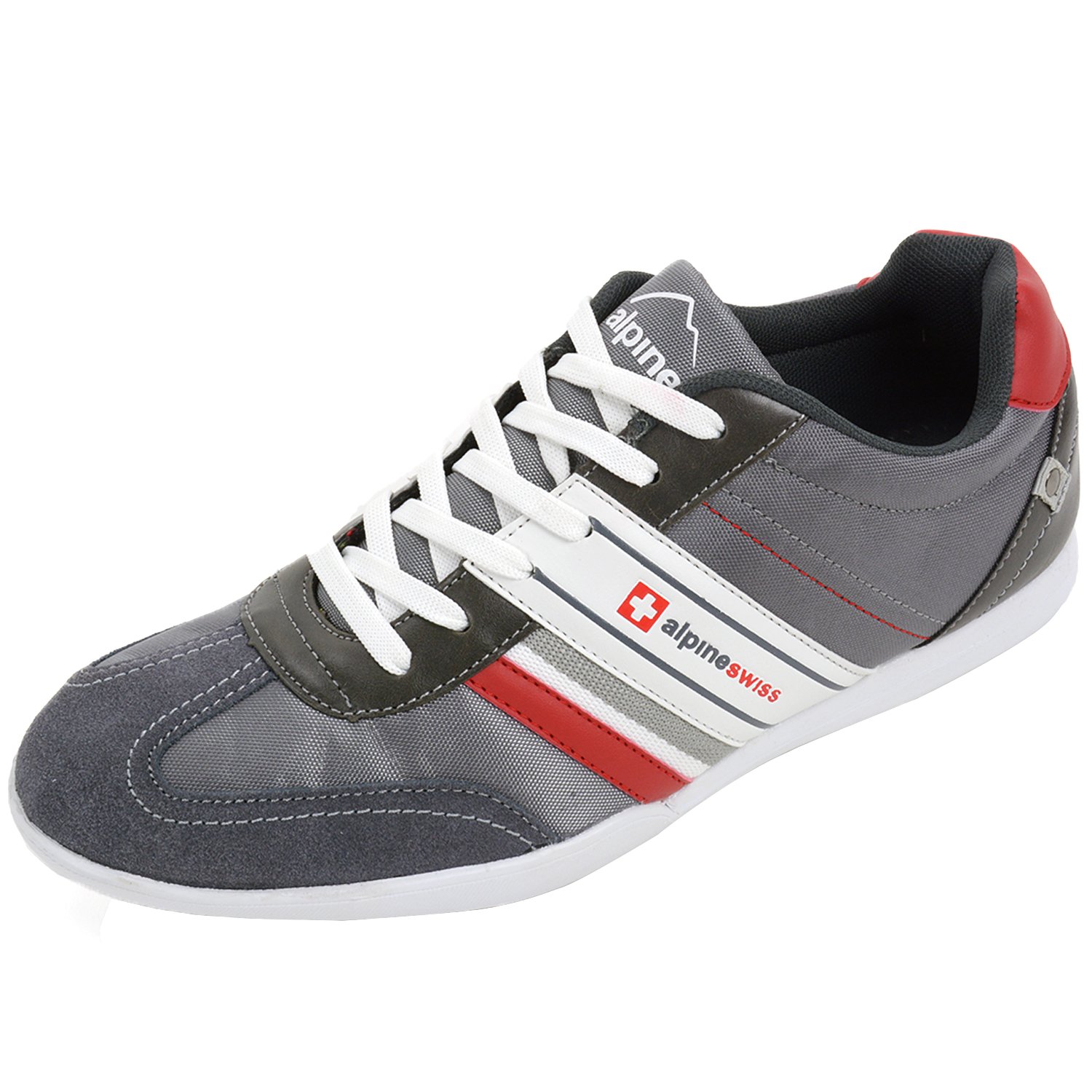 alpine swiss Men's Ivan Trim Retro Tennis Shoes Buy Online in United Arab Ermiates. Shoes