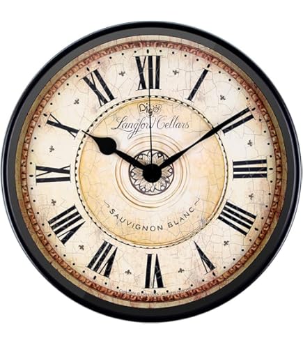 Amazon.com: LANEABUY European Style Retro Vintage Clock 12